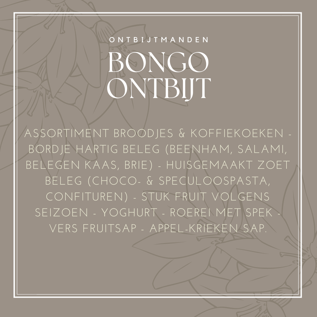 Bongo bon ontbijt